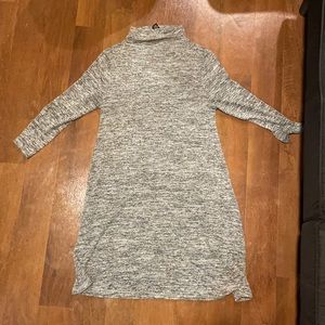 Grey and black long sleeved dress! Size large